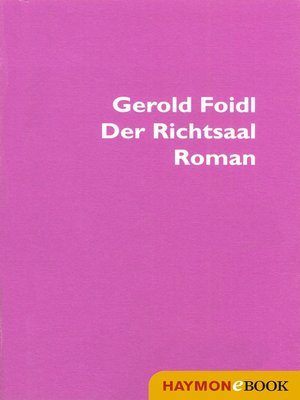 cover image of Der Richtsaal